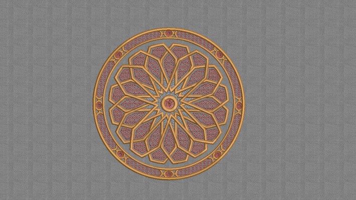 Mandala#001 Embroidery Designs