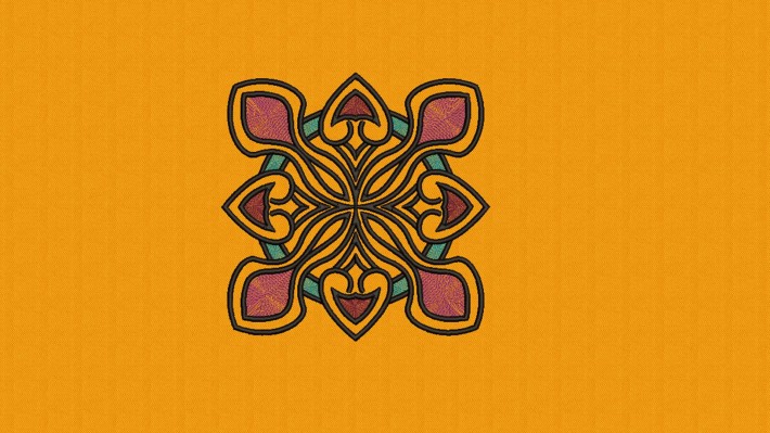 Mandala #002 Mandala Embroidery Design