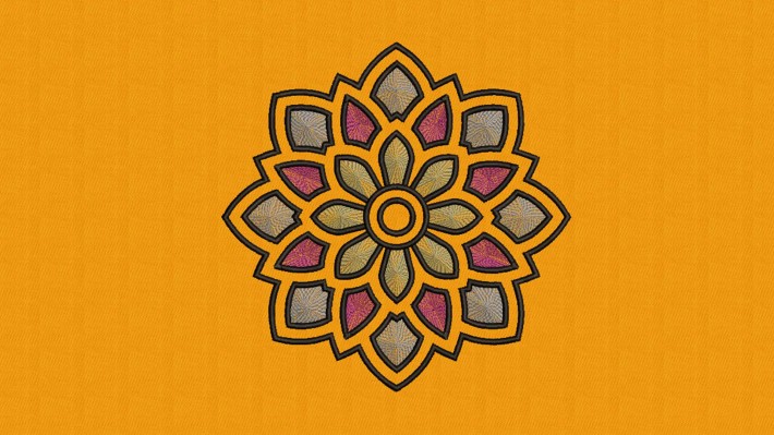 Mandala #005 Mandala Embroidery Design