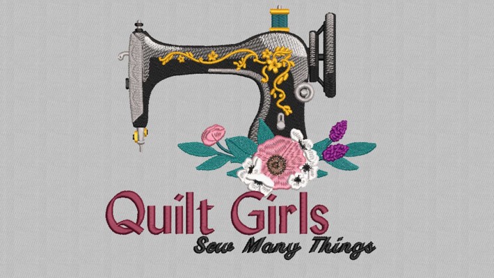 Quilt Girls Embroidery Designs