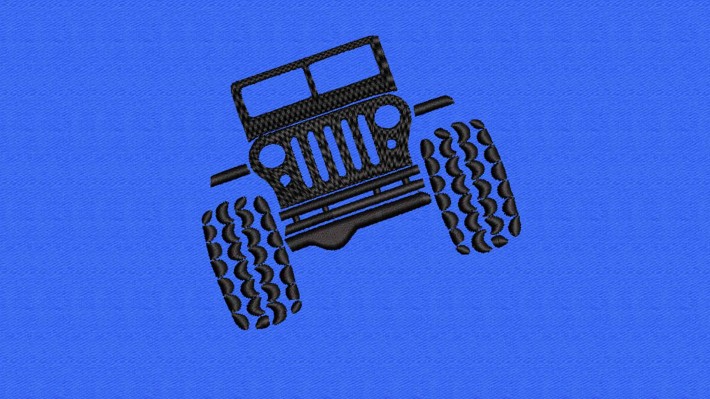 Jeep Silhouette Embroidery