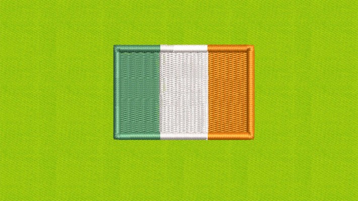 Ireland Flag Embroidery Designs