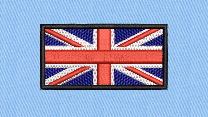 UK Flag Embroidery Designs