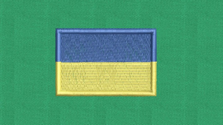 Ukraine Flag Embroidery Designs
