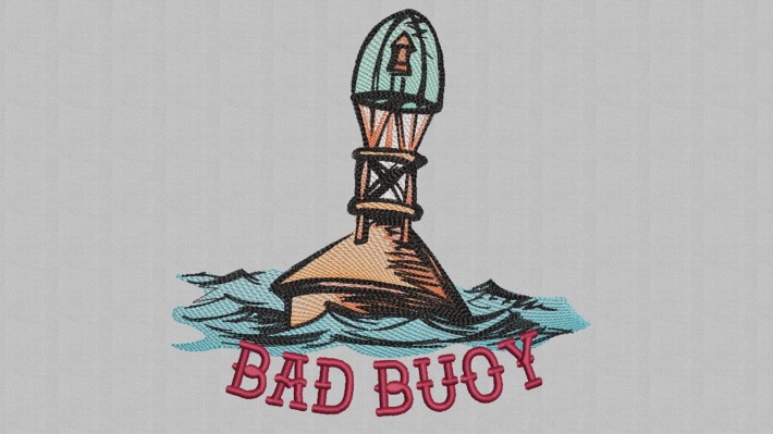 Bad Buoy and Nauti Girl Embroidery Designs