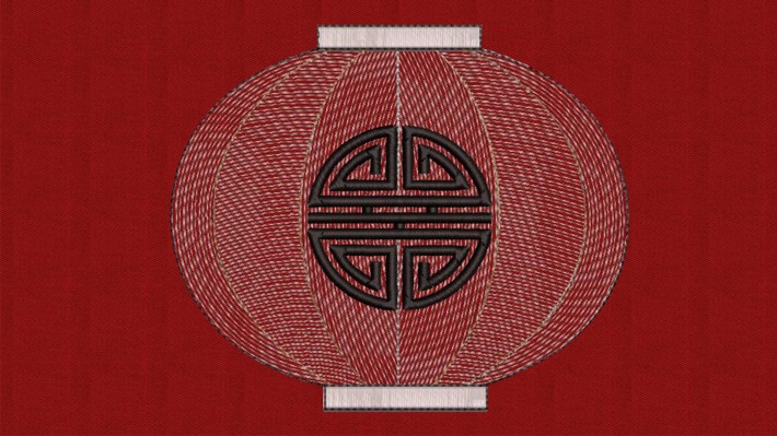Chinese Lantern Embroidery