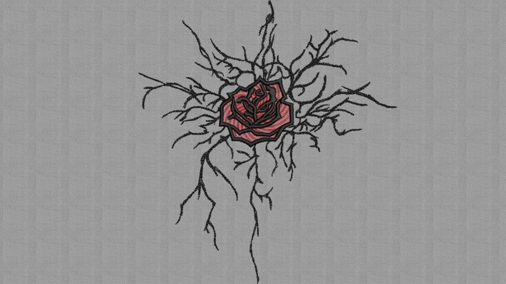 Crack Rose Embroidery Designs