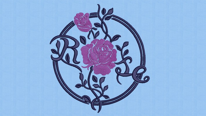 Roses Mandala Embroidery Designs