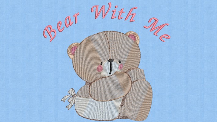 Bear With Me Embroidery Designs