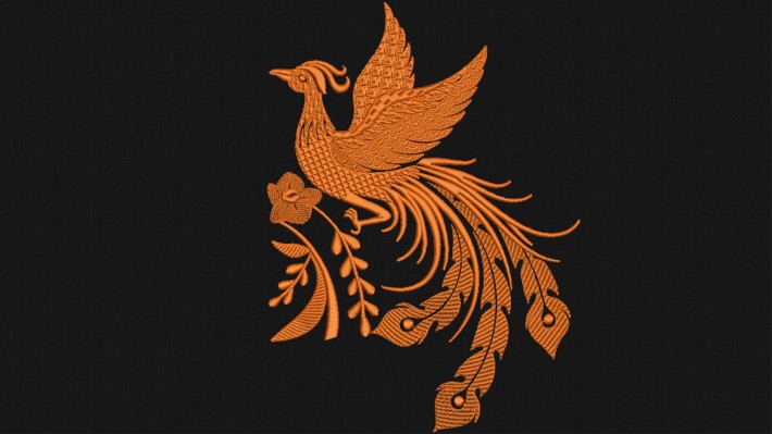 Phoenix Embroidery Designs