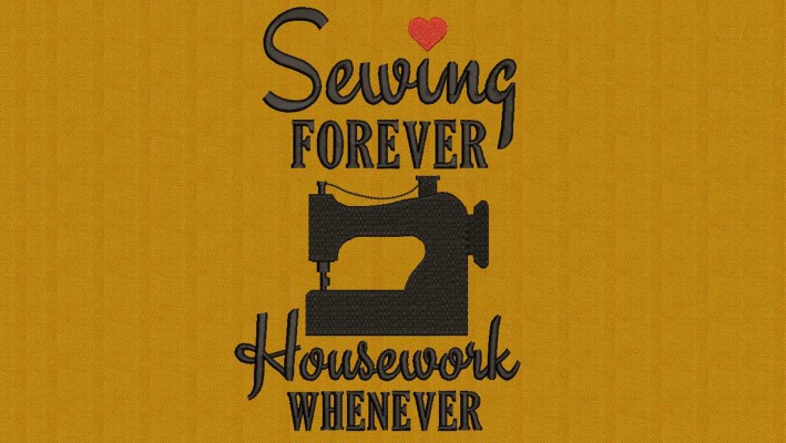 Sewing Forever Embroidery Design