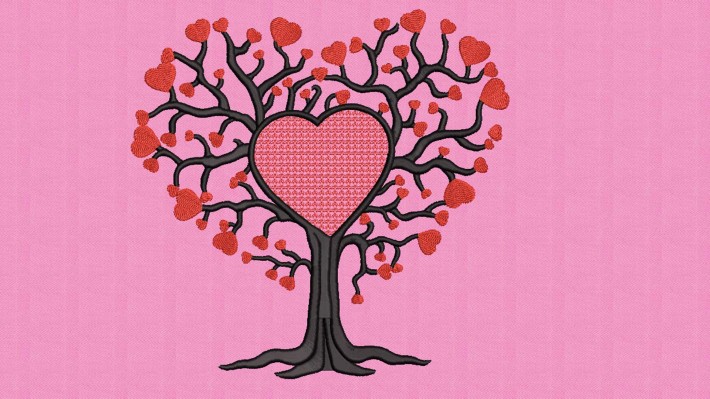 Tree of Love with Monogram Frame